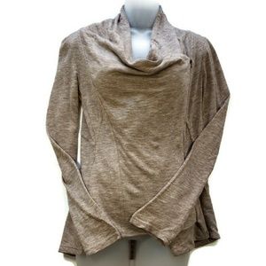 Market & Spruce Womens Asymmetrical Moto Blazer